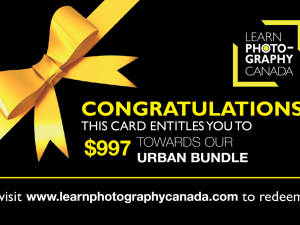 Gift Certificate – Urban Explorer Bundle